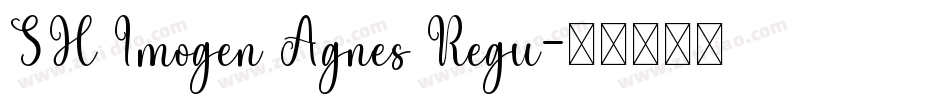 SH Imogen Agnes Regu字体转换